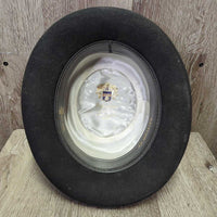 VINTAGE 3x Felt Top Hat *vgc, dirty, dusty, faded?, lining stains
