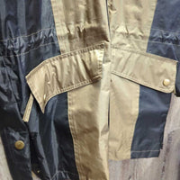 Hvy Rain Jacket, zips, Collar Hood *vgc/gc, clean, crackles
