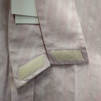 LS Show Shirt, 2x Velcro Collars *vgc, older?, mnr seam puckers
