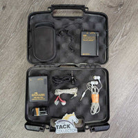 Coaching System: transmitter & mic, headphone set: 1x, case batteries, box *WORKS, vgc, older
