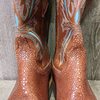 Stingray Western Boots *xc/like new, mnr threads & creases
