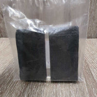 2 Hoof Boots, box (fits 1), tags, x2 replacement velcro *vgc/gc, older, clean, rubs, frays, scrapes, mnr edge tears, dirt
