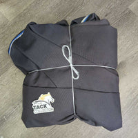 Rain Sheet, detach neck *gc, clean, v. wpf, 0 tail, faded, rubs, mnr hair, threads, repair
