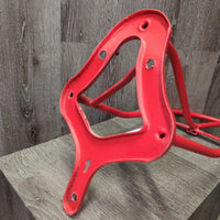 Wall Mount Metal Saddle Rack *vgc, clean, mnr dusty, scratches, NO Bridle Rack
