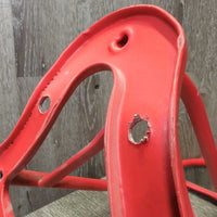 Wall Mount Metal Saddle Rack *vgc, clean, mnr dusty, scratches, NO Bridle Rack
