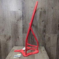 Wall Mount Metal Saddle Rack *vgc, clean, mnr dusty, scratches, NO Bridle Rack
