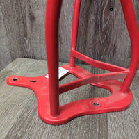 Wall Mount Metal Saddle Rack *vgc, clean, mnr dusty, scratches, NO Bridle Rack
