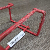 Wall Mount Wire Salt Rack Holder *fair, clean, dirty, v.chewed & peeled
