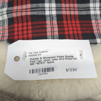 Flannel & Sheepskin Fitted Saddle Pad *vgc, clean, older
