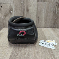 1 Hoof Boot, box *vgc, clean, mnr dirt, residue, snags, scuffs, frays, stiff repair, rubbed & torn inner heel
