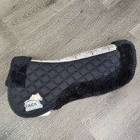 Quilt & Fleece Half Pad, rolled edge *vgc, clean, mnr hair, snags?tufts
