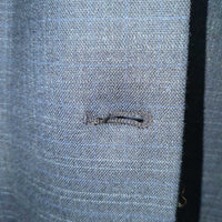 Wool? Show Jacket *vgc/gc, unstitched lining seam, older, fuzzy, mnr cuff rubs & stains, loose button hole threads
