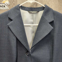Wool? Show Jacket *vgc/gc, unstitched lining seam, older, fuzzy, mnr cuff rubs & stains, loose button hole threads
