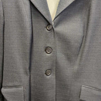Wool? Show Jacket *vgc/gc, unstitched lining seam, older, fuzzy, mnr cuff rubs & stains, loose button hole threads
