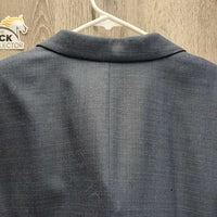 Wool? Show Jacket *vgc/gc, unstitched lining seam, older, fuzzy, mnr cuff rubs & stains, loose button hole threads
