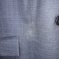 Wool? Show Jacket *vgc/gc, unstitched lining seam, older, fuzzy, mnr cuff rubs & stains, loose button hole threads
