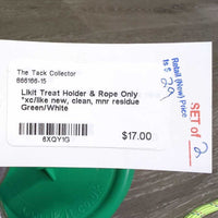 Treat Holder & Rope Only *xc/like new, clean, mnr residue
