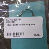 Heart Bridle Charm, bag *new
