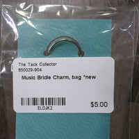Music Bridle Charm, bag *new
