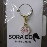 Paw Print Bridle Charms, bag *new
