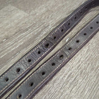 Nylon Lined Soft Stirrup Leathers *xc, clean, mnr dents & rubs
