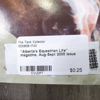 "Alberta's Equestrian Life" magazine, Aug-Sept 2005 issue
