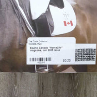 Equine Canada "HorseLife" magazine, Jun 2005 issue
