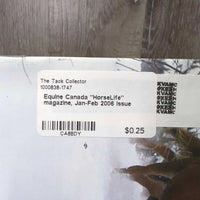Equine Canada "HorseLife" magazine, Jan-Feb 2006 issue
