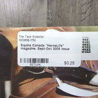 Equine Canada "HorseLife" magazine, Sept-Oct 2005 issue
