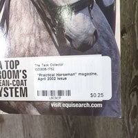 "Practical Horseman" magazine, April 2002 issue
