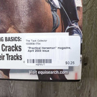 "Practical Horseman" magazine, April 2003 issue
