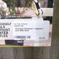 "Practical Horseman" magazine, June 2002 issue
