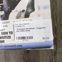"Practical Horseman" magazine, Dec 2003 issue
