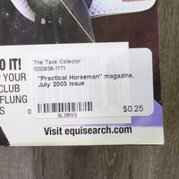 "Practical Horseman" magazine, July 2003 issue
