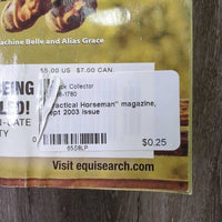 "Practical Horseman" magazine, Sept 2003 issue
