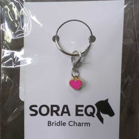 Heart Bridle Charm, bag *new
