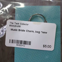 Music Bridle Charm, bag *new
