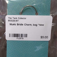 Music Bridle Charm, bag *new

