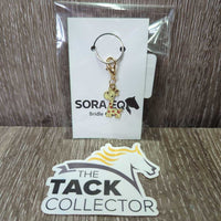 Giraffe Bridle Charm, bag *new
