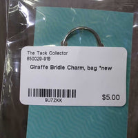 Giraffe Bridle Charm, bag *new
