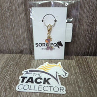 Giraffe Bridle Charm, bag *new
