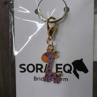 Giraffe Bridle Charm, bag *new
