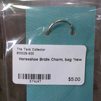 Horseshoe Bridle Charm, bag *new
