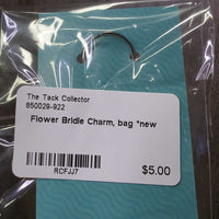 Flower Bridle Charm, bag *new
