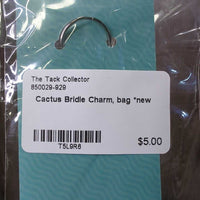Cactus Bridle Charm, bag *new
