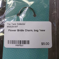 Flower Bridle Charm, bag *new
