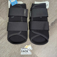 Pr Closed Neoprene Boots, bag *new w tags
