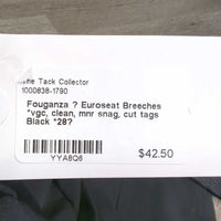 Euroseat Breeches *vgc, clean, mnr snag, cut tags
