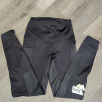 Sticky Full Seat Winter Riding Tight Breeches, pockets *vgc, clean, mnr pills, rubs, hair, threads
