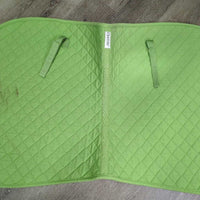 Quilt Jumper Saddle Pad, tabs *gc, clean, hair, stains, pills, rubs, threads
